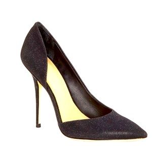 Imagine Vince Camuto Orre Black Metallic Shimmer Pump. Size 7.5. NWT